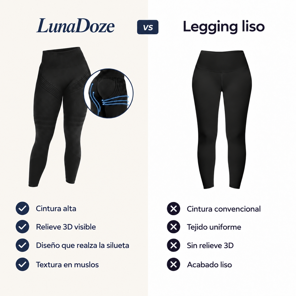 Leggings Moldeadores 3D