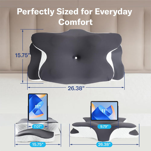 Ultimate Support Cervical Memory Foam Pillow