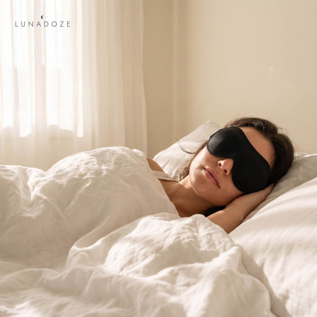 Sleeping with the 3D Sleep Mask
