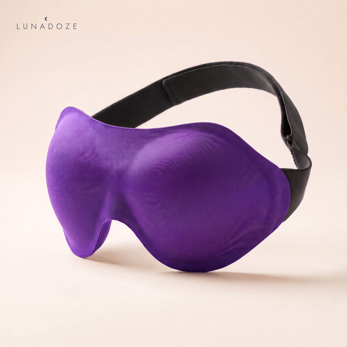 Lunadoze 3D Sleep Mask in purple