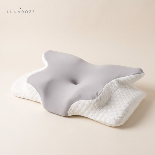 Lunadoze Contour Pillow in grey
