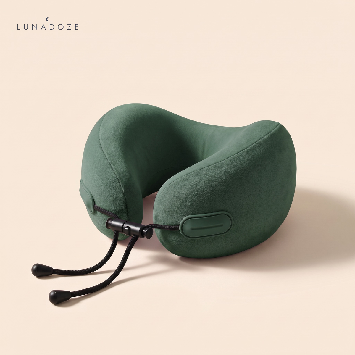 Lunadoze Travel Pillow in green